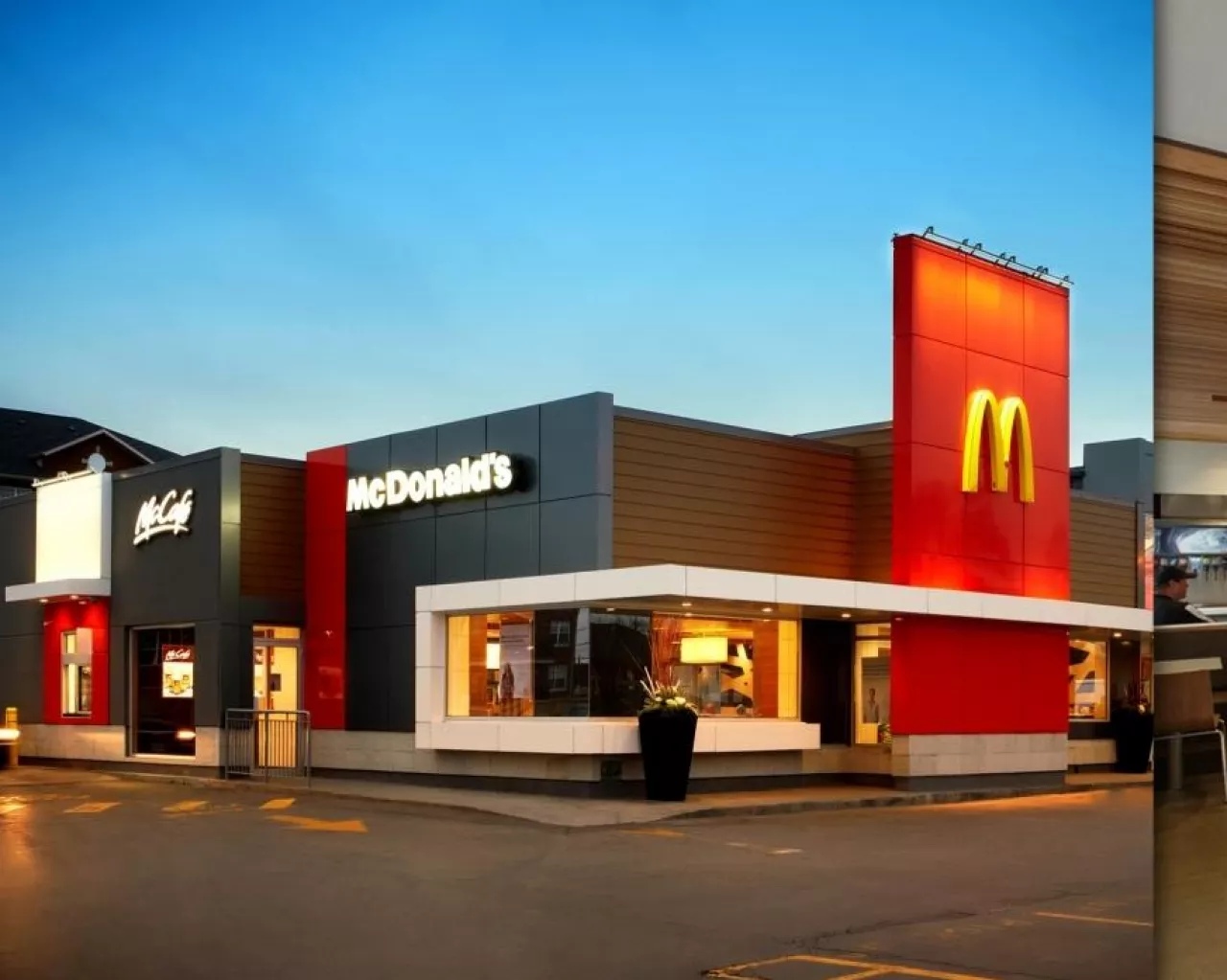 (Restauracja sieci McDonald‘s (materiały prasowe, McDonald‘s))
