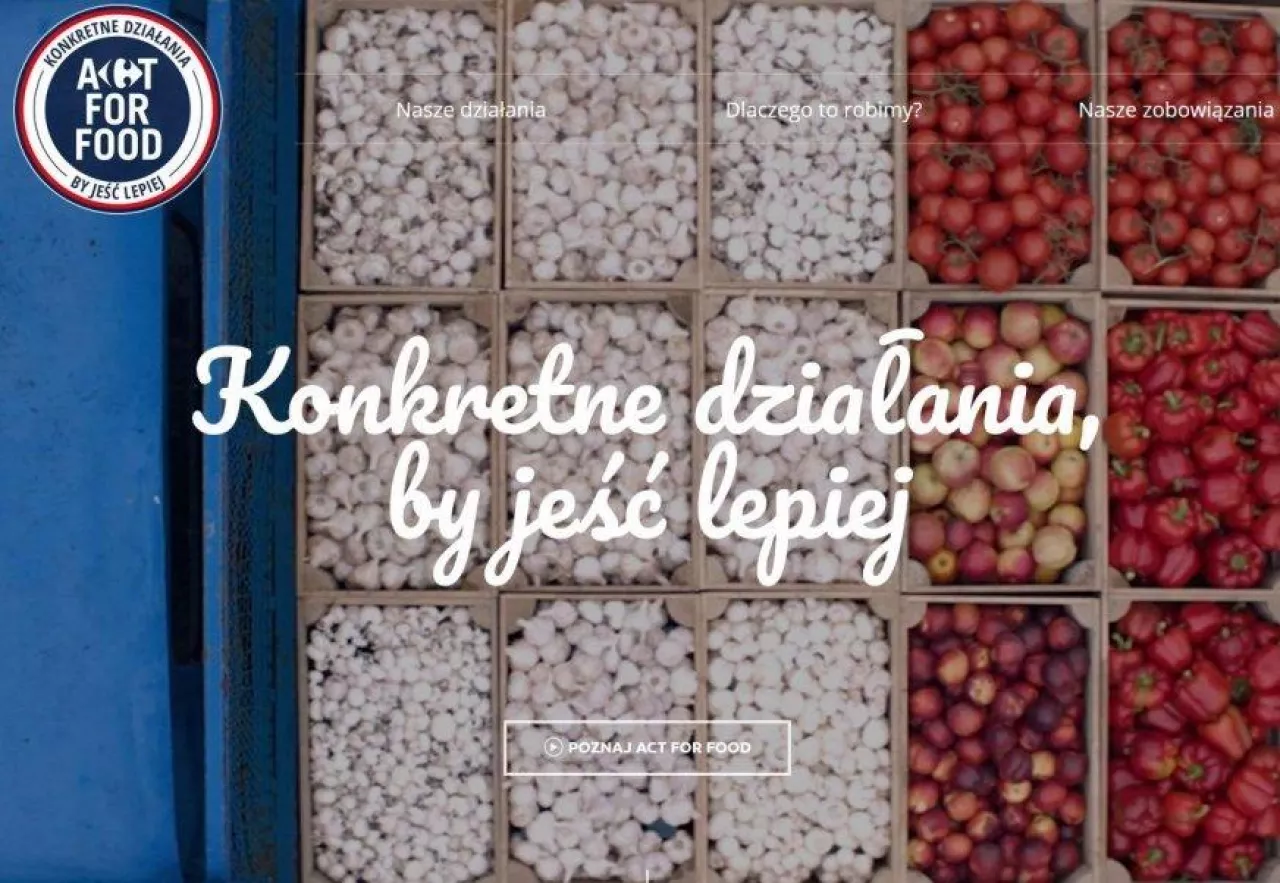 Kadr z filmiku promującego kampanię Act for Food w Polsce (Źródło: carrefour.pl)