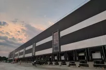 Na zdj. nowe centrum dystrybucyjne Lidla w Kałuszynie, które otwarte zostanie w I kwartale 2019 r. (fot. Lidl Polska)