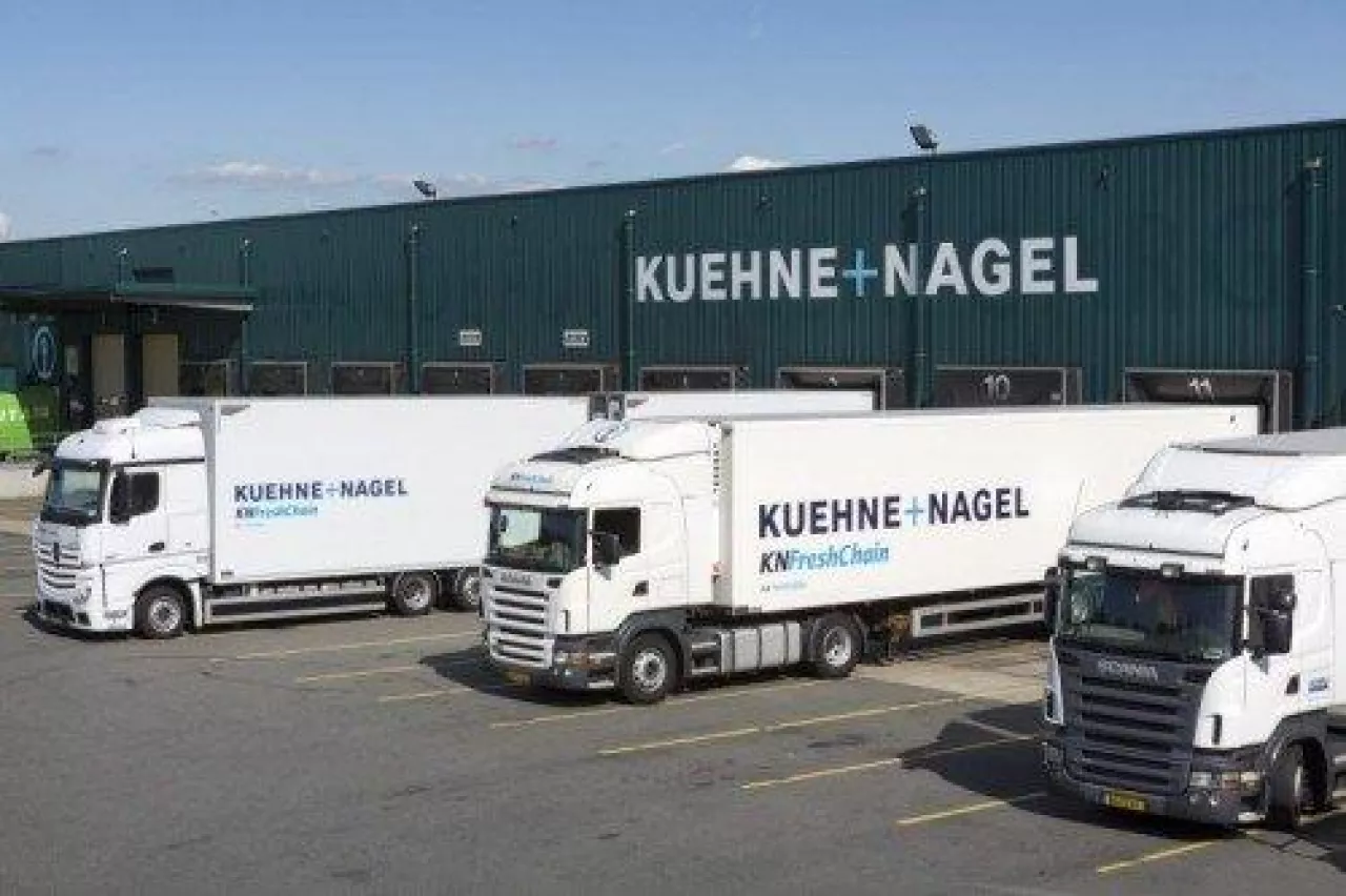 Samochody firmy Kuehne + Nagel (materiały prasowe)