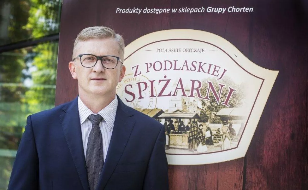 Cezary Szyłak, dyrektor marki Z Podlaskiej Spiżarni w Grupie Chorten (mat. prasowe)