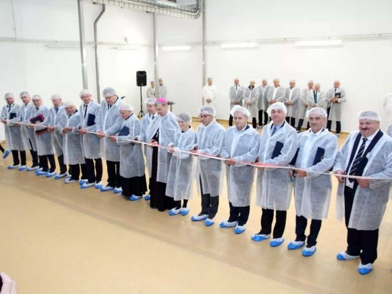 Fabryka proszków mlecznych Mlekovita oficjalnie poświęcona (mat. prasowe)
