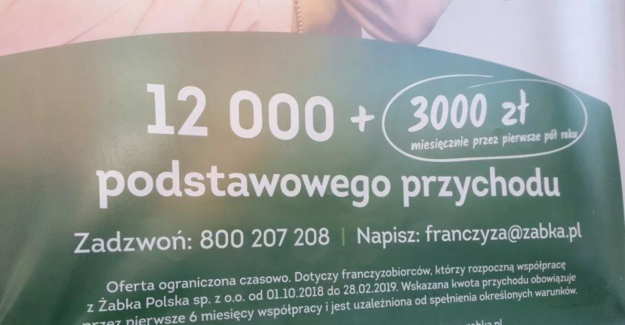Żabka poszukuje kolejnych franczyzobiorców. Tak dużo ”na start” jeszczce nie oferowała (fot. wiadomoscihandlowe.pl)