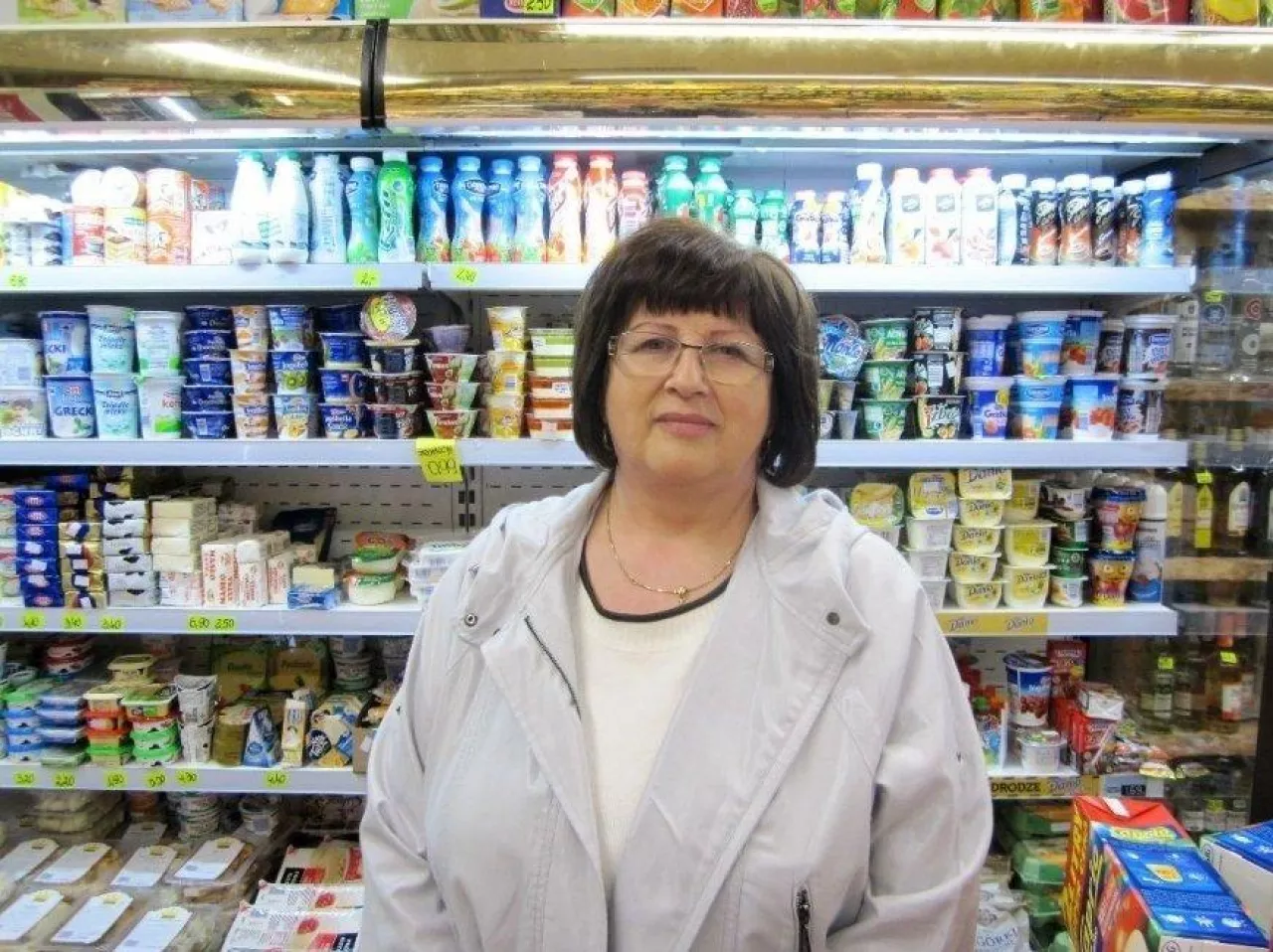 Na zdj. Elżbieta Czacharowska, właścicelka sklepów Delikatesy u Czacharowskiej (fot. wiadomoscihandlowe.pl)