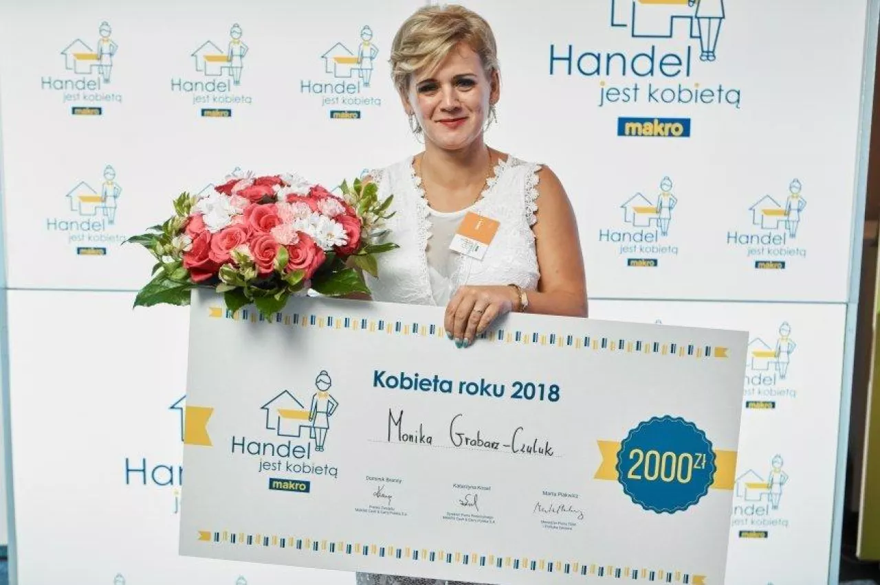 Monika-Grabarz-Czuluk, Kobieta roku w II edycji kampanii Handel jest kobietą (Fot. Makro Polska)