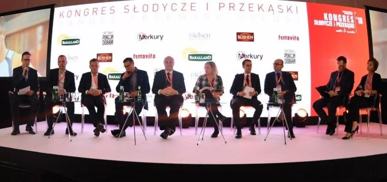 Na zdj. Kongres Słodycze i Przekąski Sweets&amp;Snacks 2018 (fot. wiadomoscihandlowe.pl)