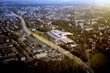 Centrum handlowe Quick Park Olkusz ma zostać oddane do użytku w drugiej połowie 2020 roku (Fot. materiały prasowe)