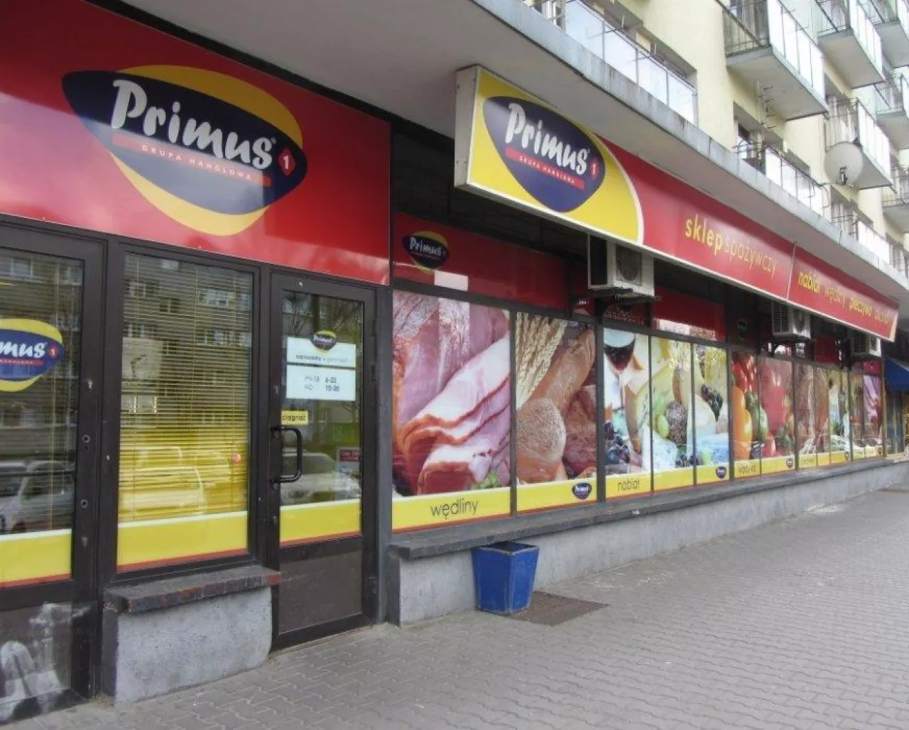 Zakaz tworzenia grupa zakupowych spowoduje bankructwo tysięcy sklepów (na zdj. market sieci Primus w Łodzi,ul. Traktorowa)