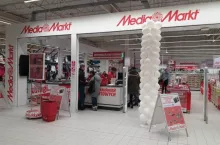 MediaMarkt na terenie hipermarketu Carrefour w Łodzi, ul. Szparagowa (Konrad Kaszuba)
