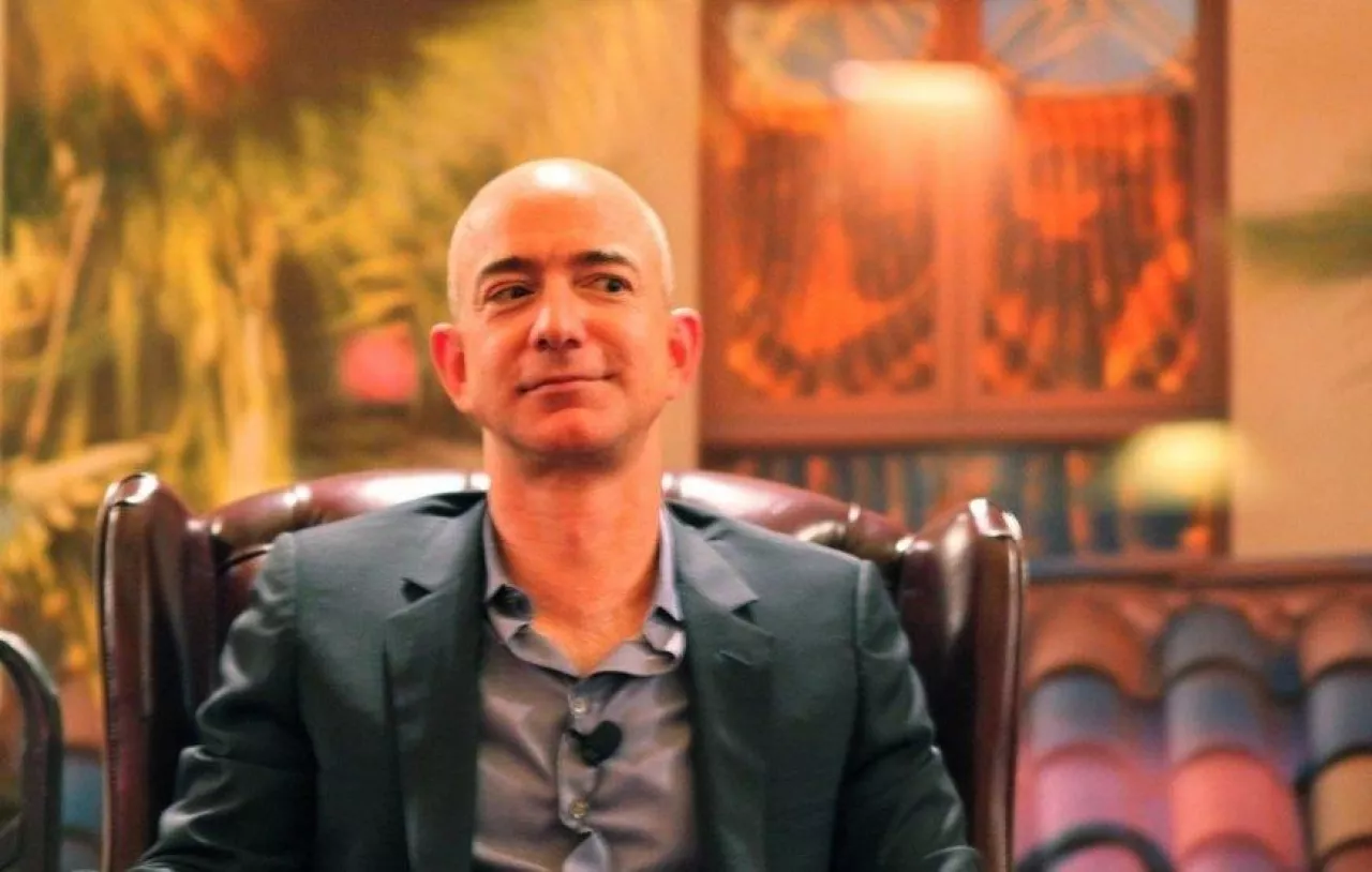 Jeff Bezos, twórca Amazona (fot. Flickr/S.Jurvetson, na lic. CC BY-2.0)