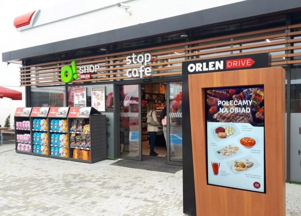 Stacja paliw Orlen ze sklepem O!Shop (materiały własne)
