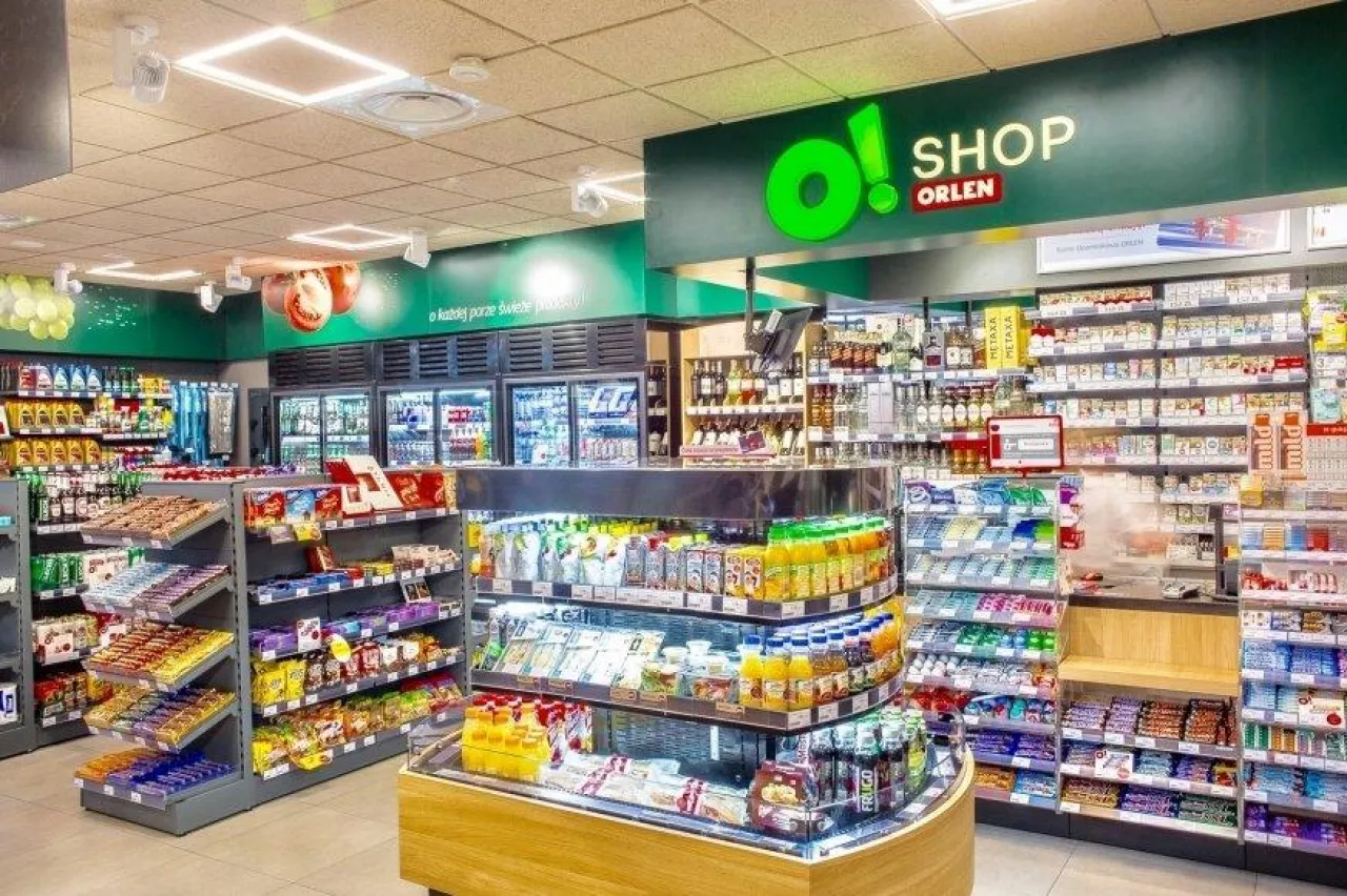 Orlen rozważa rozwój sieci sklepów O!Shop również poza stacjami paliw (fot. materiały prasowe, PKN Orlen)