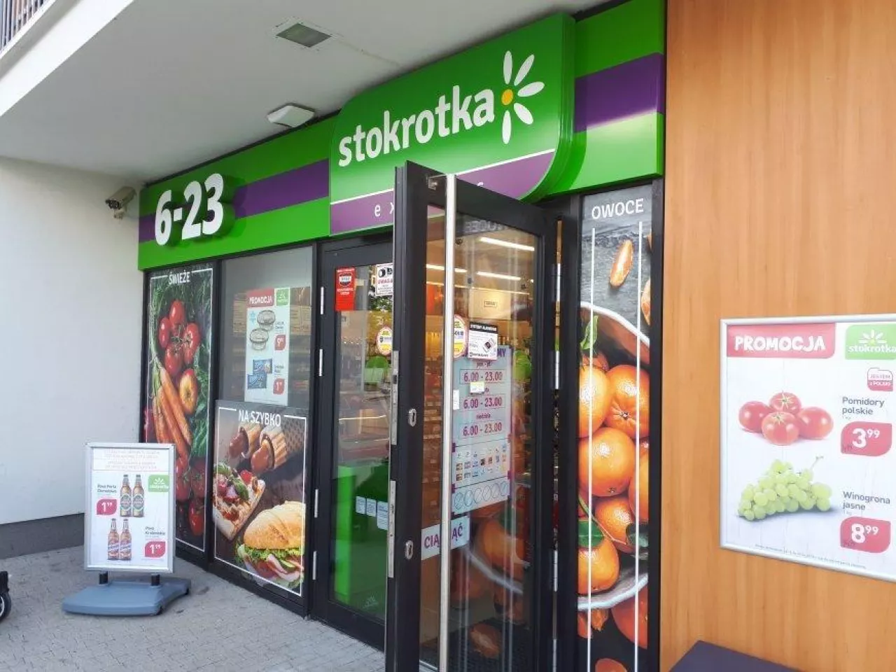 Na zdj. sklep sieci Stokrotka Express w Warszawie (fot. wiadomoscihandlowe.pl)