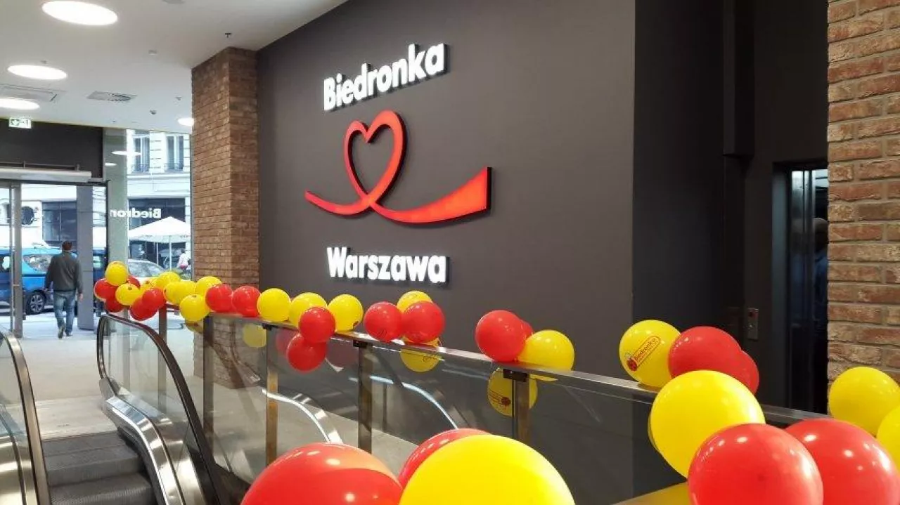 Sklep Biedronka w Warszawie (fot. wiadomoscihandlowe.pl)