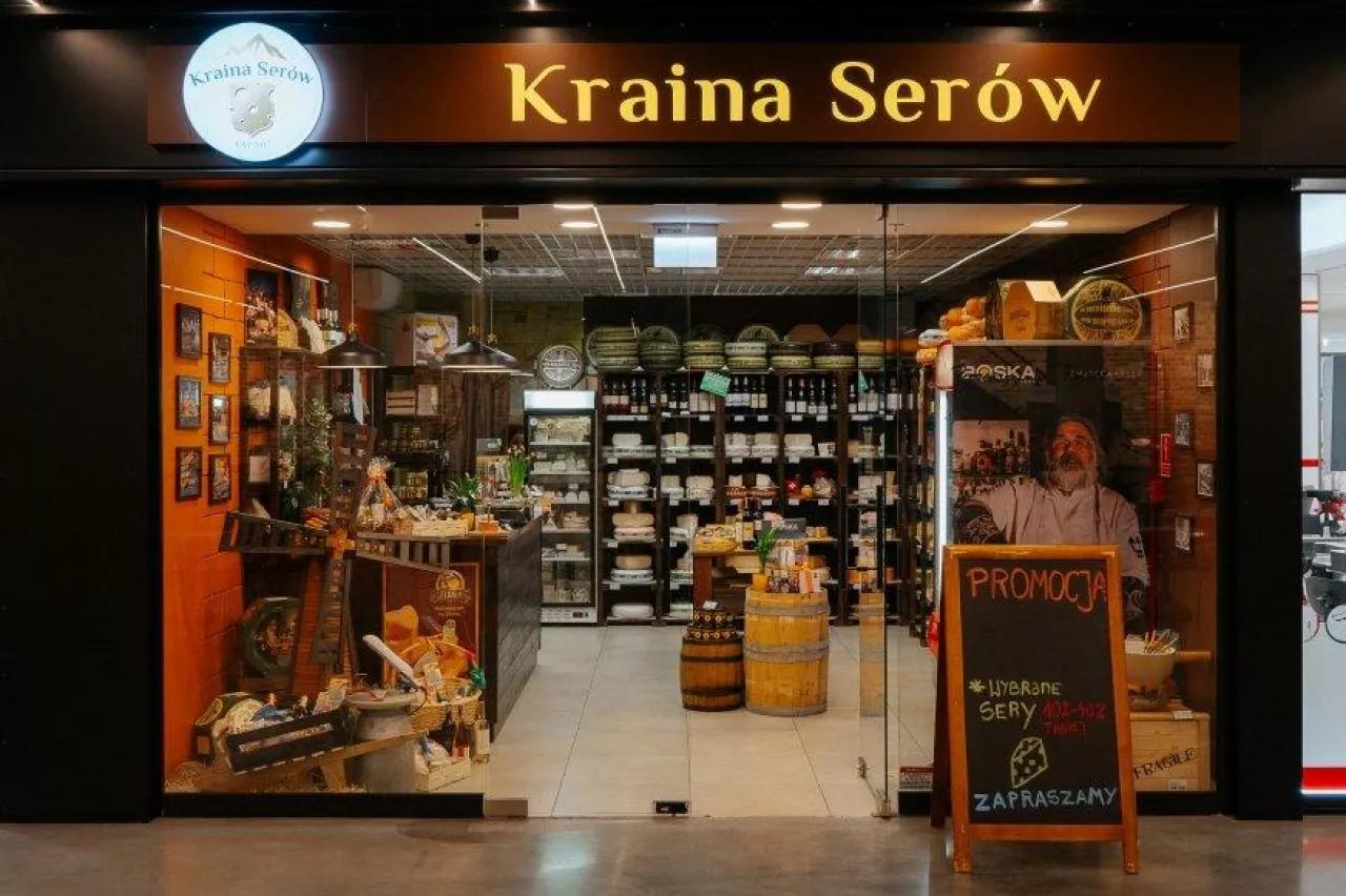 Tak wygląda sklep Kraina Serów (fot. materiały prasowe)