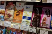 Na zdj. czekolada marki własnej E.Leclerc dostępna w sklepie Frac (fot. wiadomoscihandlowe.pl)