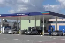 Miejska stacja paliw w Stalowej Woli (fot. za: YouTube)