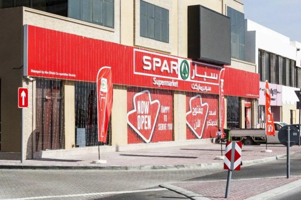 Na zdj. sklep sieci Spar w Dubaju (fot. materiały prasowe, Spar International)