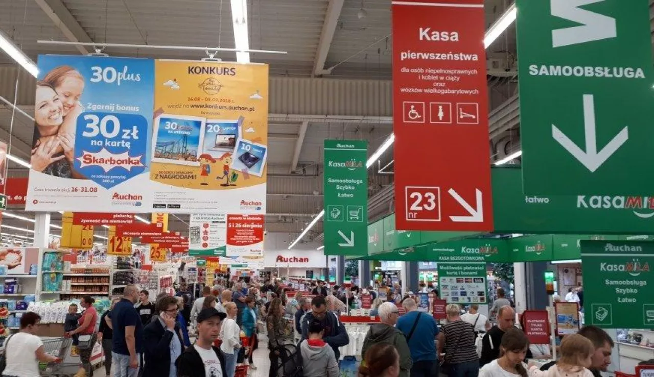 Hipermarket w Warszawie (materiały własne)