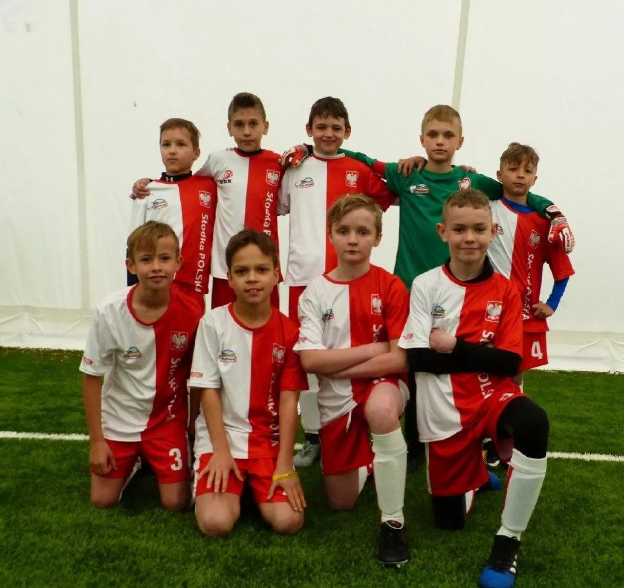 Drużyna Słodkiej Polski, roczniki 2008-2010, do tej pory przegrali tylko jeden mecz z siedmiu rozegranych (Fot.materiały prasowe)