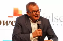 Adam Abramowicz, rzecznik MŚP podczas 12. Kongresu Rynku FMCG 2019 (fot. wiadomoscihandlowe.pl)