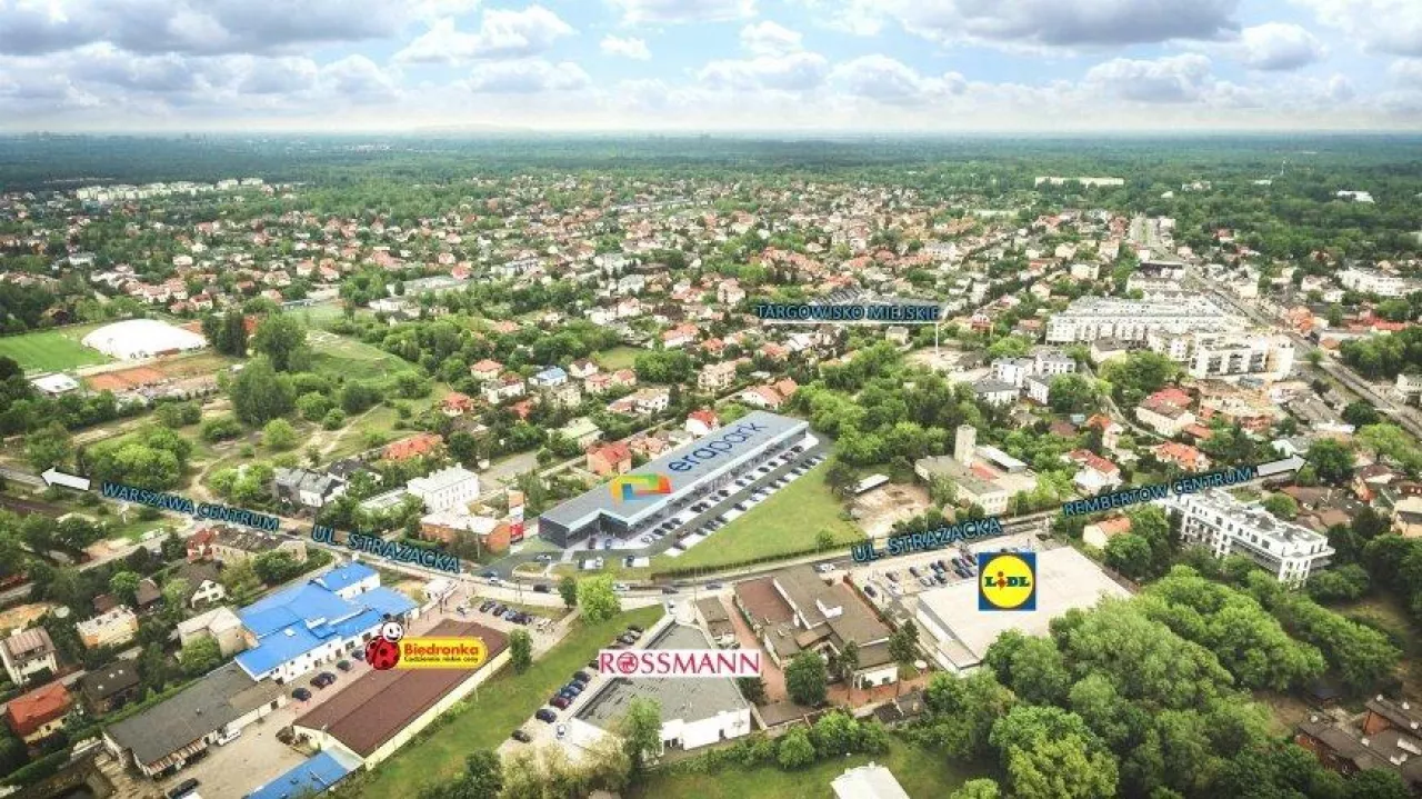 Lokalizacja inwestycji Era Park w Rembertowie (mat. prasowe)