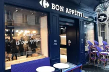Tak prezentuje się pierwsza restauracja sieci Carrefour Bon Appetit (fot. Carrefour/C.Pioger, za: Linkedin)