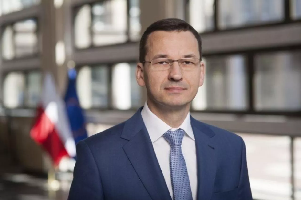 Na zdj. premier Mateusz Morawiecki (fot. materiały prasowe)