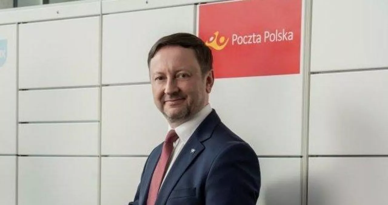 Grzegorz Kurdziel, wiceprezes Poczty Polskiej ds. sprzedaży (fot. materiały prasowe, Poczta Polska)