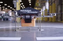 Dron dostawczy Amazon Prime Air (fot. mat. prasowe Amazon)