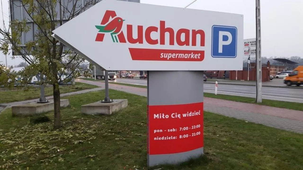 Prezes Auchan wskazuje polski rynek jako ten, w którym sieć radzi sobie wyjątkowo dobrze (fot. wiadomoscihandlowe.pl)