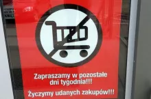 Państwowa Inspekcja Pracy chce nowelizacji ustawy o ograniczeniu handlu w niedziele (fot. od Czytelniczki)