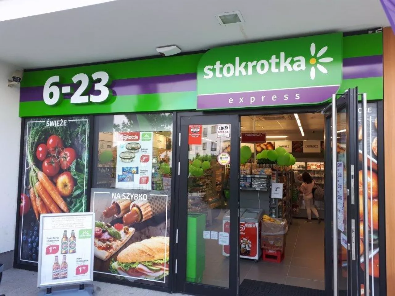 Supermarket sieci Stokrotka w Warszawie (materiały własne)