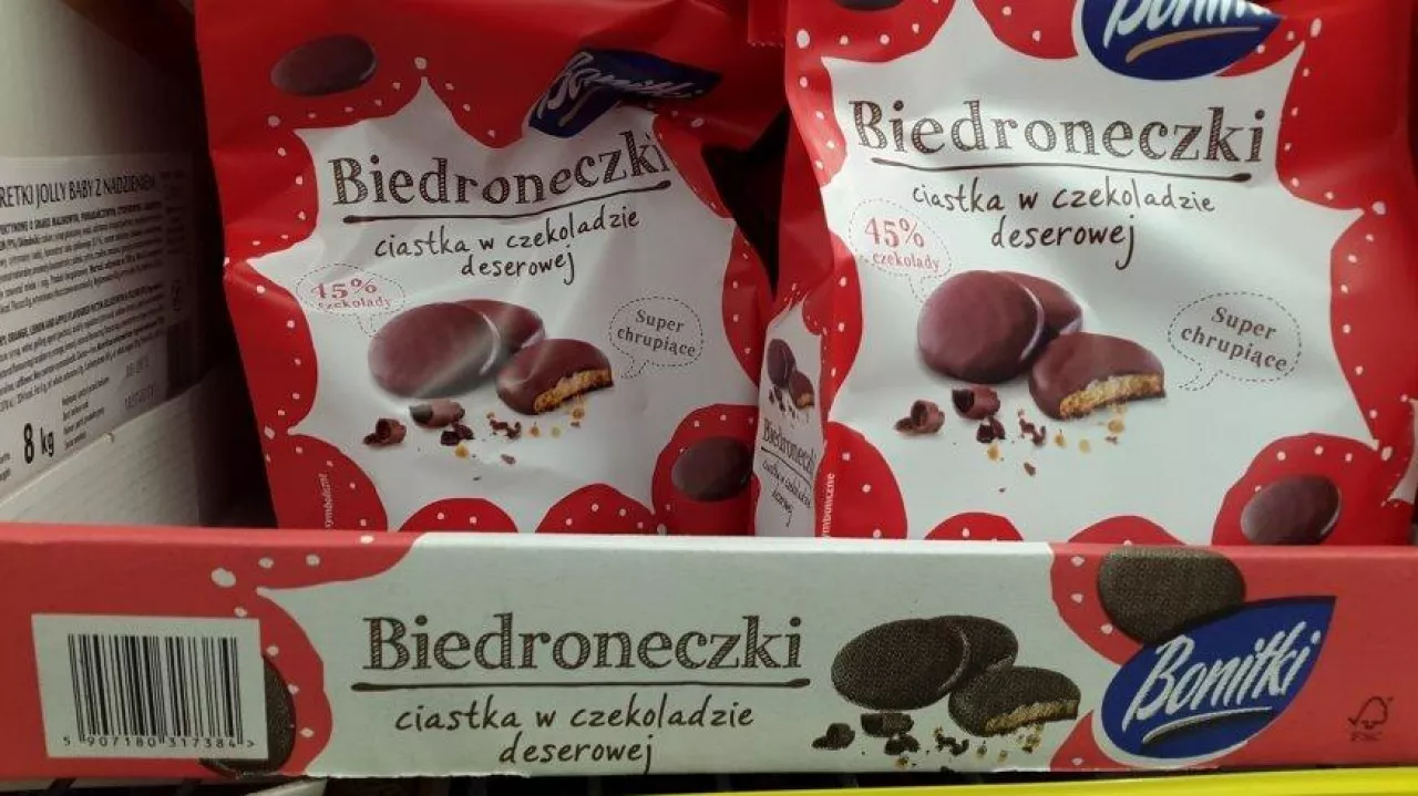 Ciastka Biedroneczki dostępne w sklepach Biedronka (fot. wiadomoscihandlowe.pl)