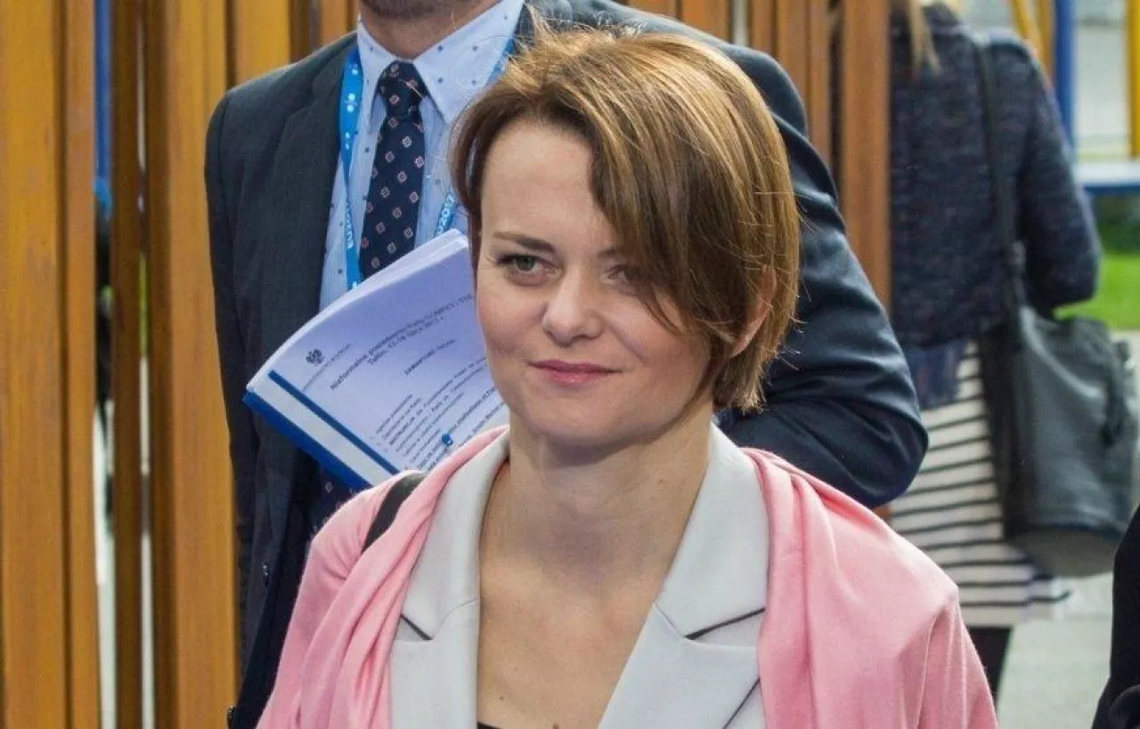 Jadwiga Emilewicz, minister przedsiębiorczości i technologii  (fot. Aron Urb (EU2017EE), lic. CC BY-2.0)