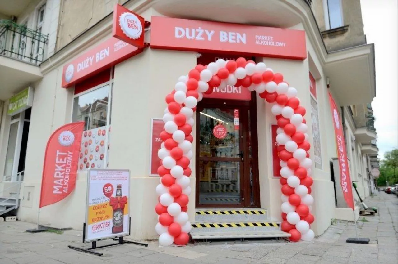 Na zdj. sklep sieci Duży Ben w Poznaniu (fot. materiały prasowe)