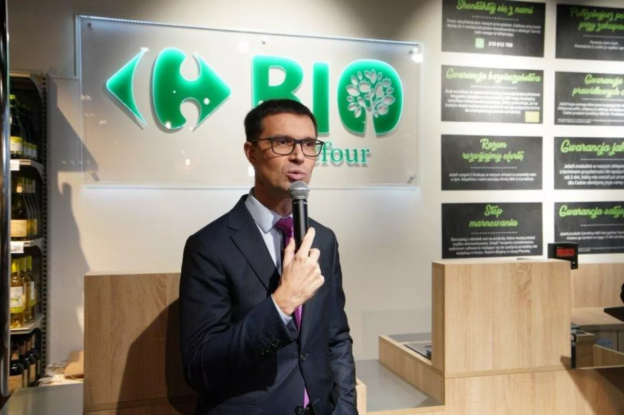 Christophe Rabatel, prezes Carrefour Polska (fot. materiały prasowe)