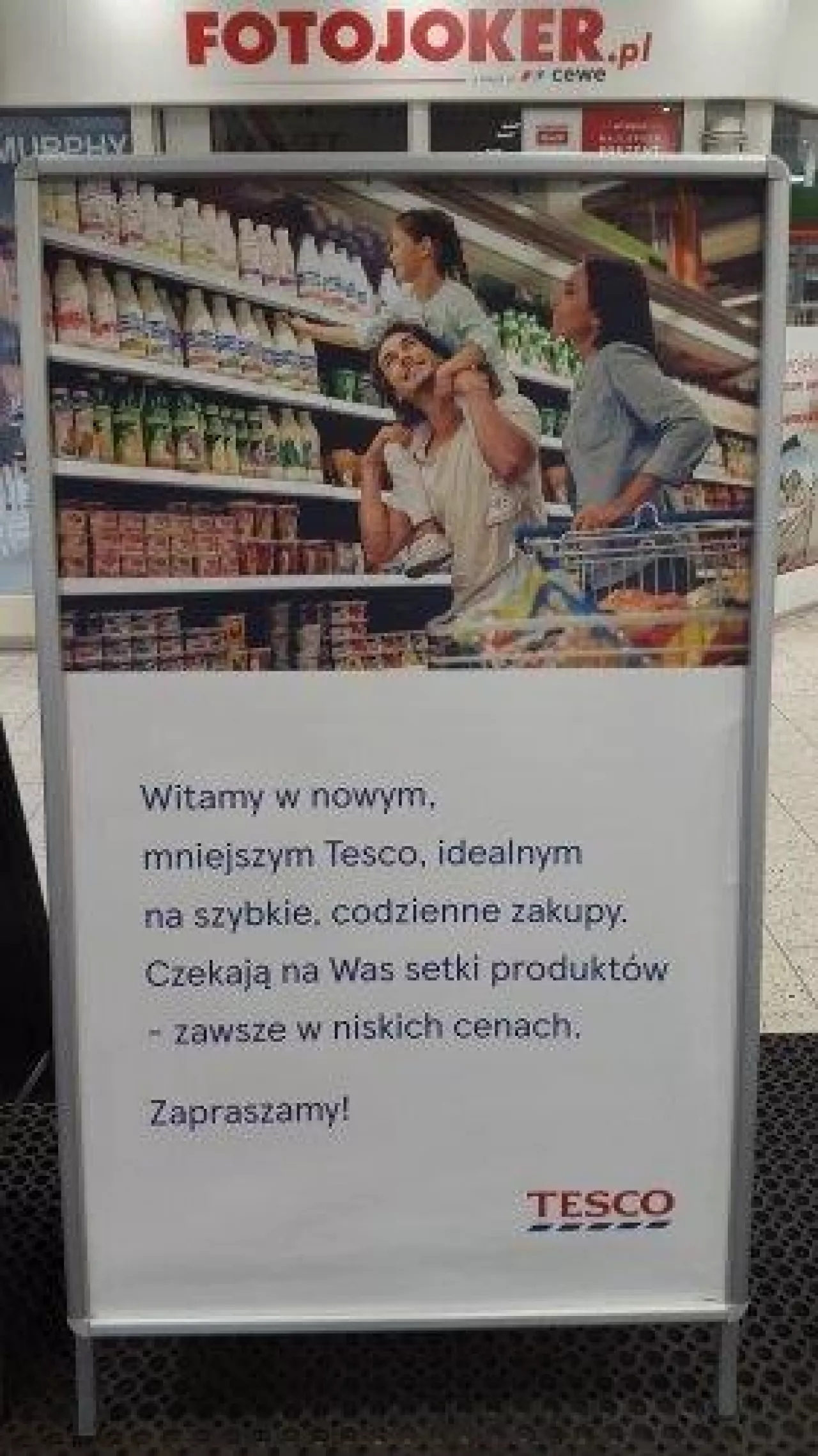 Tesco ograniczyło powierzchnię swoich największych sklepów w Polsce (fot. wiadomoscihandlowe.pl)