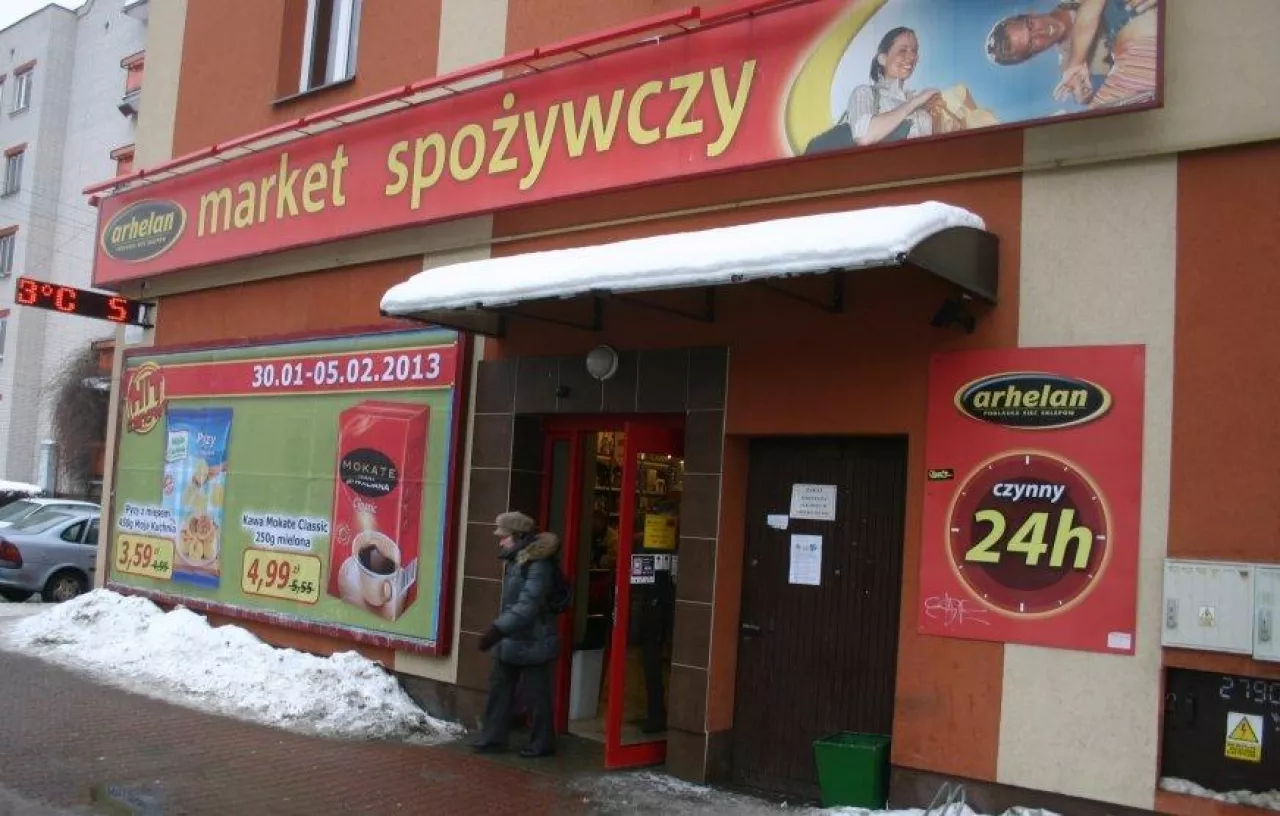 Na zdj. jeden ze sklepów sieci Arhelan (fot. wiadomoscihandlowe.pl)