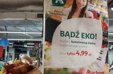 Bawełniane siatki na warzywa w Auchan (wiadomoscihandlowe.pl)