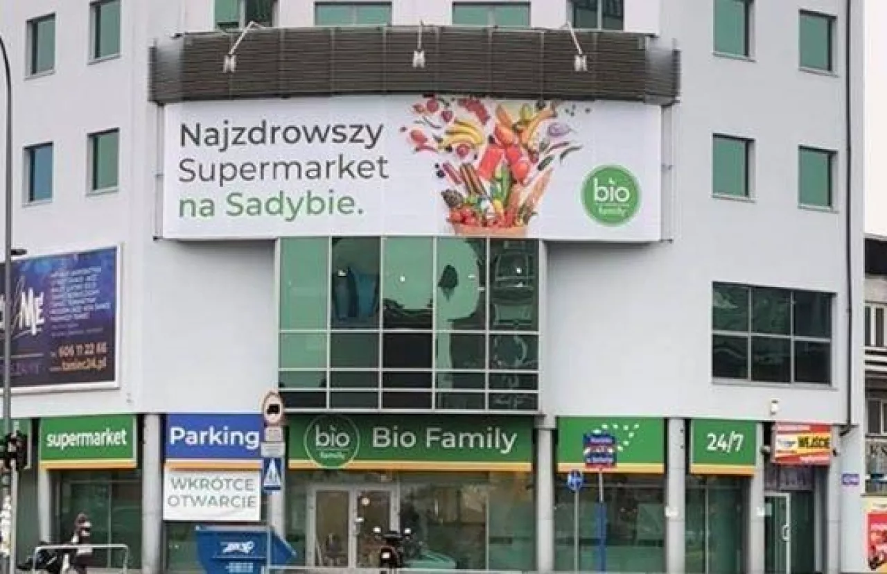 Sieć Bio Family Supermarket wkracza do Warszawy. Pierwsza placówka ruszy w styczniu (fot. Bio Family Supermarket)