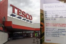 Hipermarket Tesco w Piastowie (wiadomoscihandlowe.pl, Facebook)