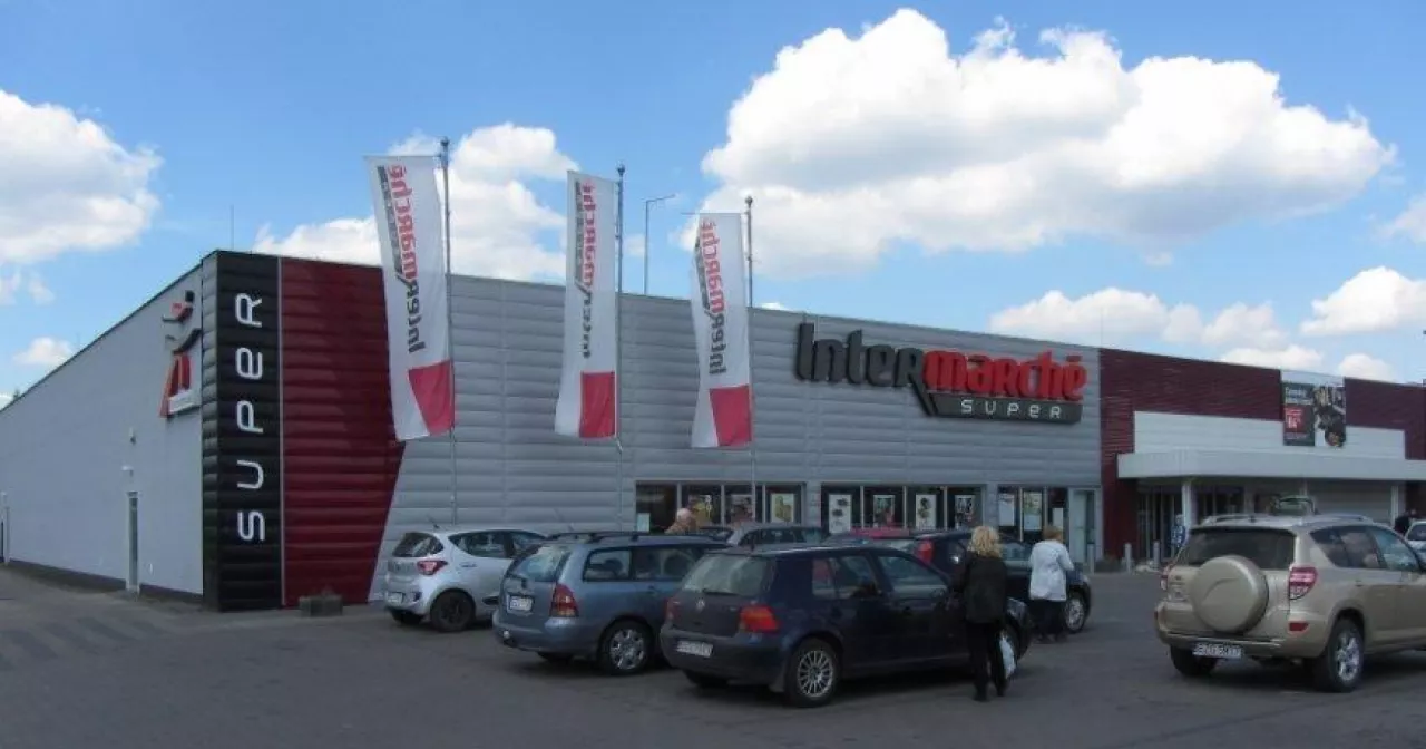 Market Intermarche Super w Aleksandrowie Łódzkim, źródło: Archiwum Wiadomości Handlowych (fot. Konrad Kaszuba)