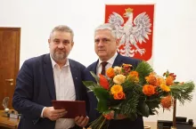 Jan Krzysztof Ardanowski i Jan Białkowski,  nowy podsekretarz stanu w Ministerstwie Rolnictwa i Rozwoju Wsi ()