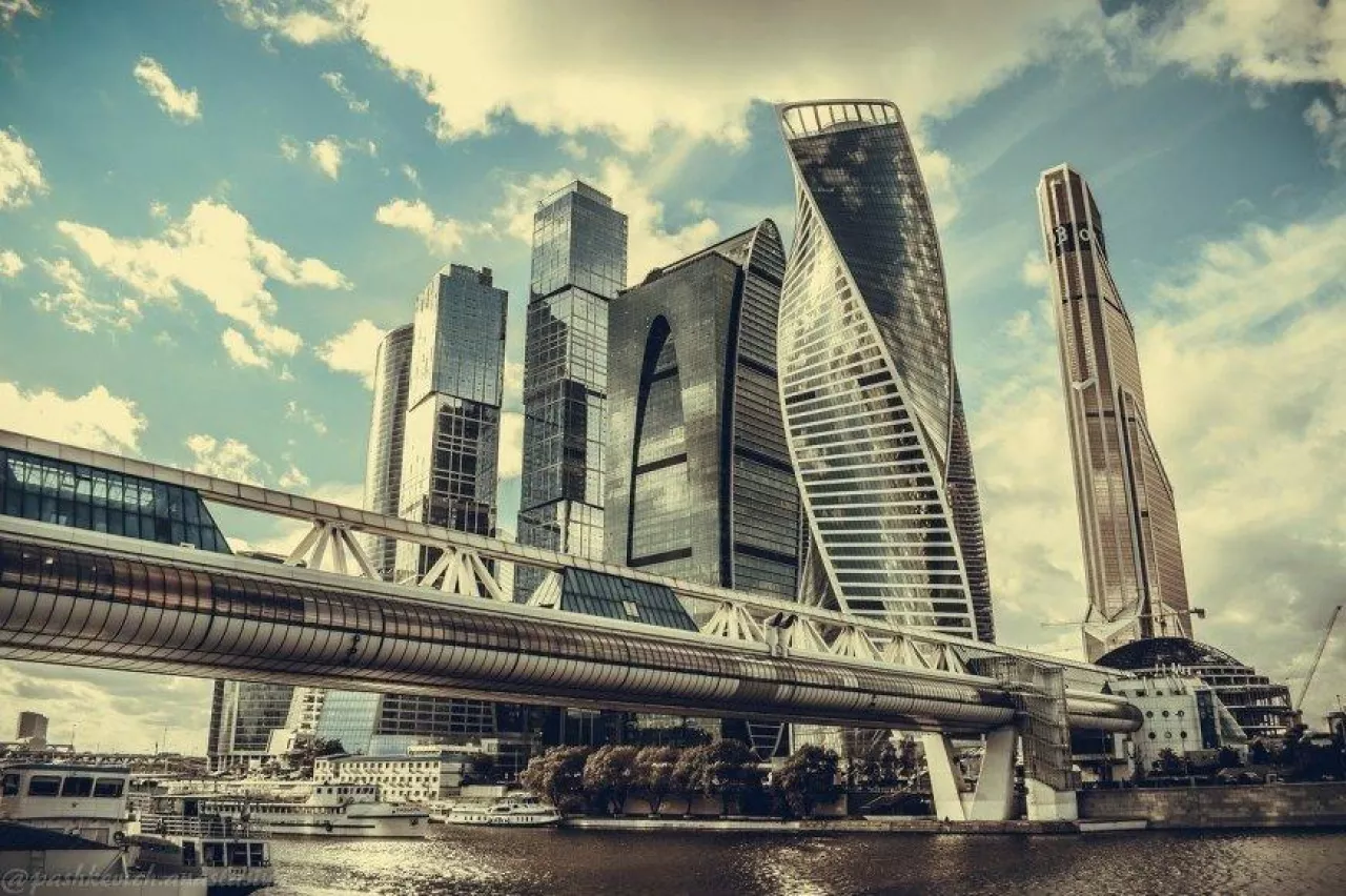 Biznesowa dzielnica Moskwy (fot. Pixabay CC0)