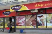 Market sieci Primus w Łodzi,ul. Traktorowa (fot. Konrad Kaszuba)
