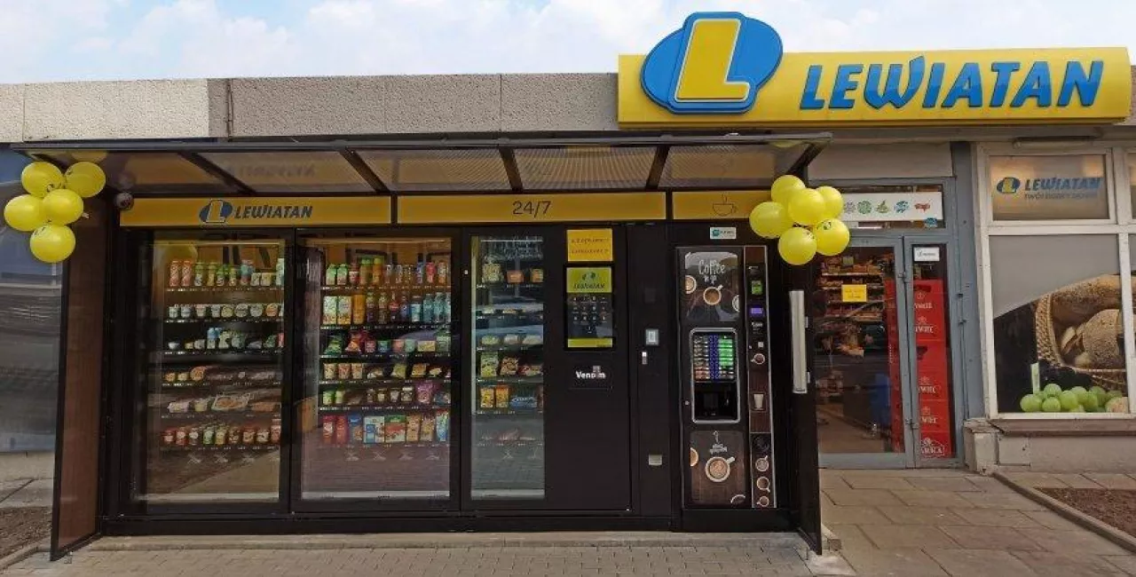 Tak wygląda pierwszy samoobsługowy sklep sieci Lewiatan (fot. Lewiatan Holding)
