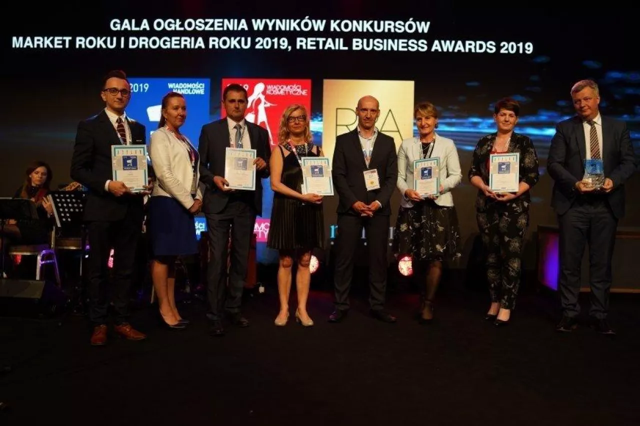 Laureaci Konkursu Market Roku 2019 (fot. wiadomoscihandlowe.pl)