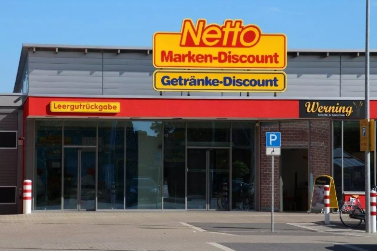 Market Netto Discount, Gronau, Niemcy (fot. Bartek Kaszuba)