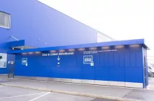 Na zdj. maszyny paczkowe przy sklepie Ikea w Austrii. W Polsce być może będą wyglądać inaczej (fot. Ikea Austria)